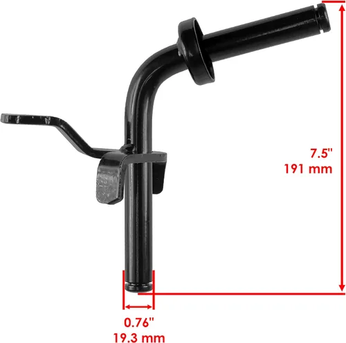 Vista 2 de Caltric Volante eje derecho compatible con John Deere L110 L111 L118 L120 L130 cortacésped