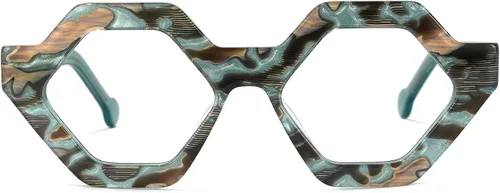 Vista 8 de Voogueme Gafas de marco geométrico para mujer Ailsa