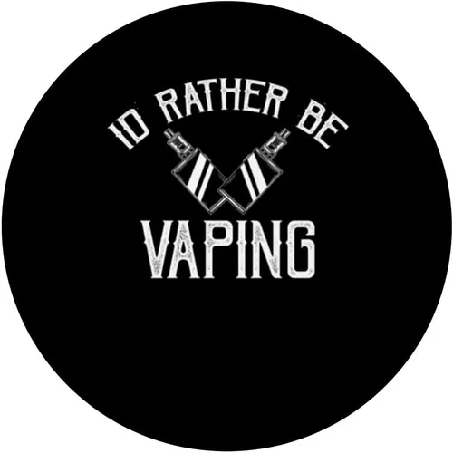 Vista 3 de Vape Smoking Vaping - PopSockets para ahumar cigarrillos electrónicos, PopGrip intercambiable
