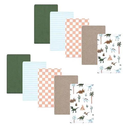 Vista 290 de Hudson Baby - Paños unisex de franela de algodón para bebé, avión, talla única