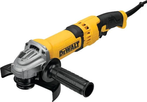 Vista 2 de DEWALT herramienta de pulido angular, 4-1/2 pulgadas a 5 pulgadas, interruptor de gatillo (DWE43116)