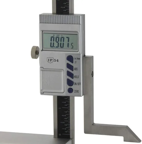 Vista 3 de iGaging Medidor de altura electrónico digital con base magnética, 6 pulgadas