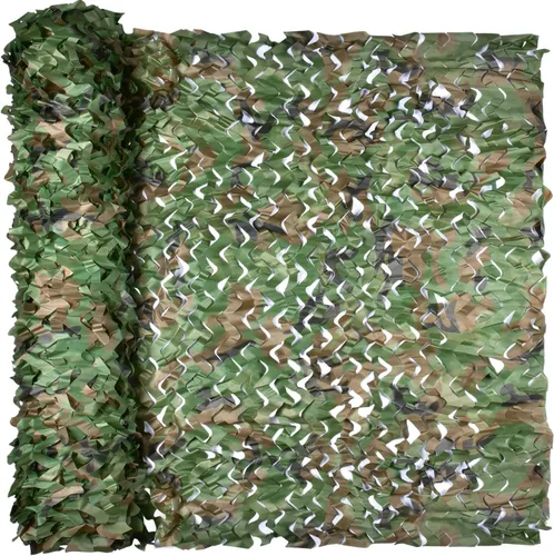Vista 8 de Red de camuflaje, red de camuflaje, red de camuflaje para puesto de caza, decoraciones de fiesta militar, redes de sombra para cercas, liviana