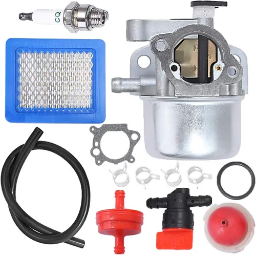 Vista 9 de Anxingo 799866 Repuesto de carburador para B S 790845 799871 796707 794304 12H800 Motor Toro 22 pulgadas Reciclador Craftsman Troy Bilt 6.75 TB230