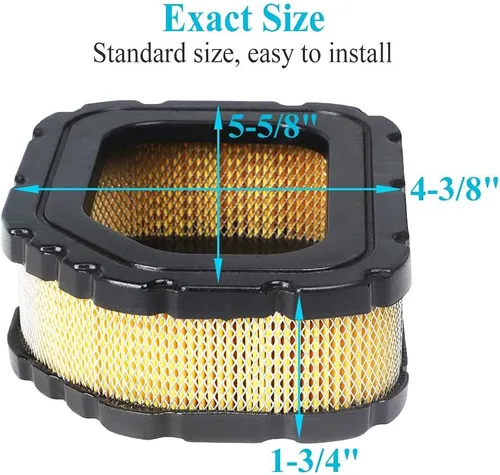 Vista 6 de HOODELL Paquete de 2 filtros de aire 32 083 03 para Kohler Courage Engine SV710 SV715 SV720 SV730 SV735 SV740 para cortacésped, repuesto para 32 083