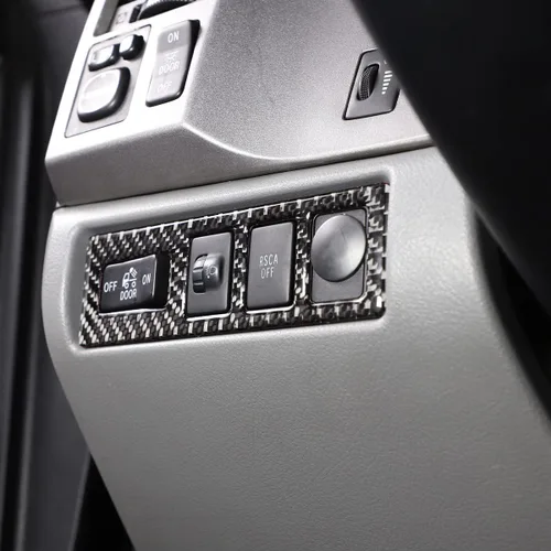 Vista 5 de Interruptor de lámpara de parada de montaje alto para Toyota Tundra 2007-2013 Accesorios de consolas centrales, cubierta decorativa