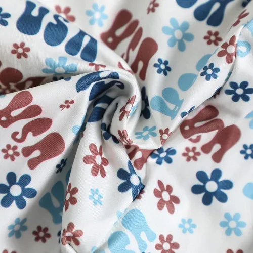 Vista 6 de oneflow Traje de bebé sin mangas para niñas del 4 de julio, enterizo acampanado lindo de Estados Unidos patriótico