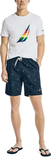 Vista 2 de Nautica Pantalones cortos de natación estándar de orgullo para hombre