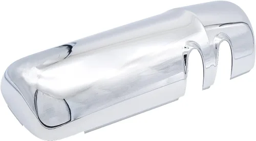 Vista 6 de Par de cubiertas cromadas para espejo de puerta para Kenworth T680/T880