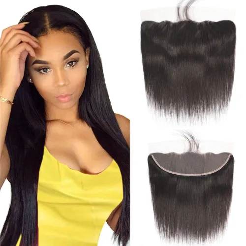 Vista 11 de CHEEON Frontal de encaje HD de 13 x 4 de 12 pulgadas, cabello humano brasileño ondulado con cierre frontal de encaje, 100% cabello humano virgen sin