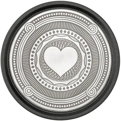 Vista 5 de Royal Selangor Juego de 4 posavasos de peltre de la colección Ace acabado a mano
