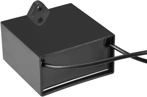 Vista 3 de uxcell Condensador de ventilador de techo CBB61 25uF 450V AC 2 alambres condensadores de película de polipropileno metalizado 2.283x1.220x2.244 in