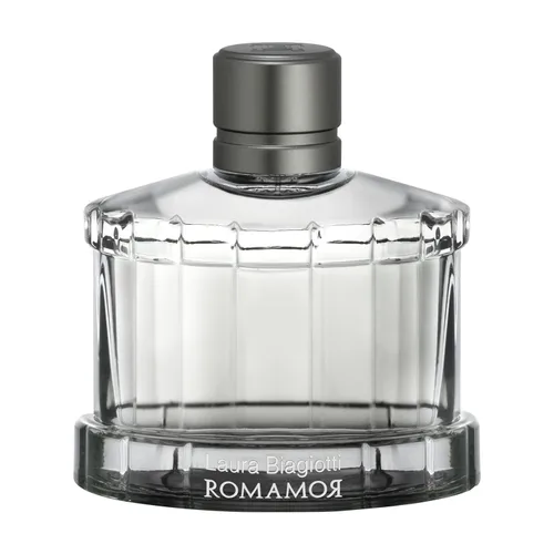Vista 7 de Laura Biagiotti Romamor - Colonia para hombres - Fragancia ámbar amaderada - Perfume para hombres con pomelo, pimienta negra, vetiver y jengibre