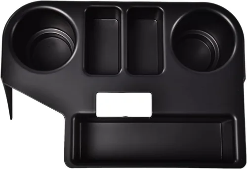Vista 3 de PIT66 Soporte para taza de consola central, compatible con Dodge Ram 1500 2500 3500 1994-1997, color negro