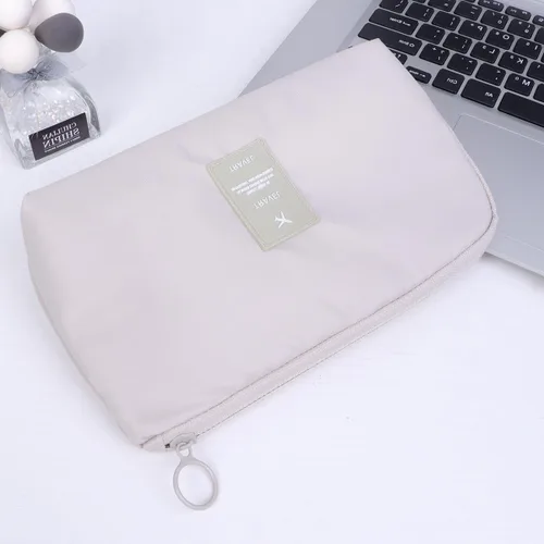 Vista 6 de Bolsa organizadora de cables, útil bolsa de almacenamiento de cables USB, bolsa de almacenamiento portátil, bolsa de transporte de viaje, bolsa