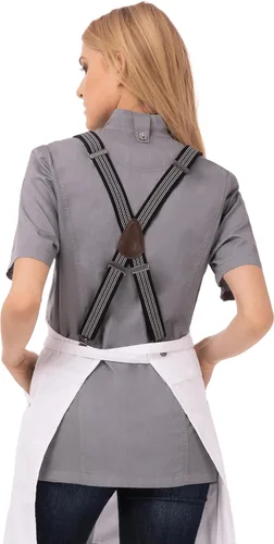Vista 3 de Chef Works Berkeley Apron Suspenders