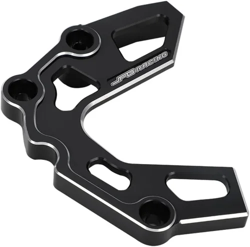 Vista 4 de JFG RACING Protector de Piñón Delantero para Motocicleta de Tierra, Cubierta de Cadena, Cubierta Protectora de Piñón de Cadena CNC de Aluminio