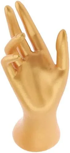 Vista 2 de koTTIYA Soporte para exhibición de joyas, maniquí femenino, pulsera de mano, guantes de anillo, organizador de exhibición, organizador de joyas