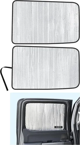 Vista 12 de Parasol lateral delantero (2 piezas) ajuste personalizado para camioneta