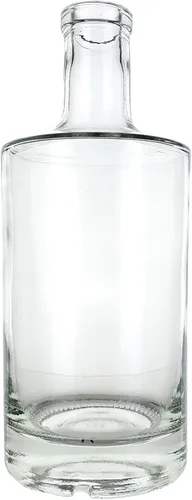 Vista 3 de Jersey Flint Bar Top Spirit Botellas - Paquete de seis botellas