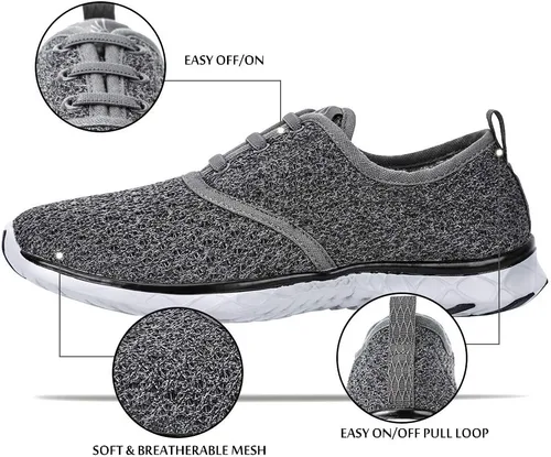 Vista 2 de ALEADER - Zapatillas acuáticas de secado rápido para hombre