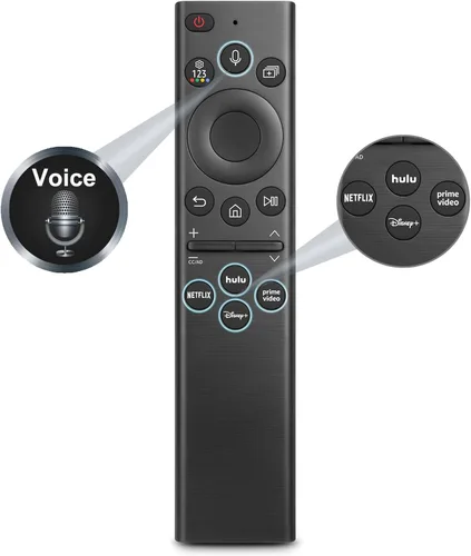 Vista 14 de Paquete de 2: reemplazo remoto por voz para control remoto Samsung-TV, compatible con todos los televisores inteligentes Samsung Frame Neo QLED UHD