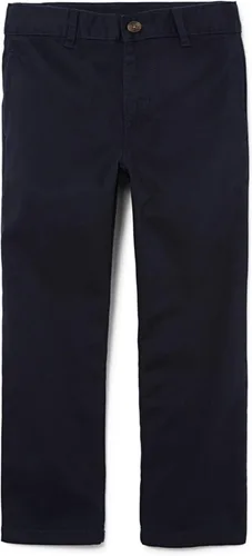 Vista 13 de The Children's Place - Pantalones chinos elásticos rectos para niños Arena desteñido