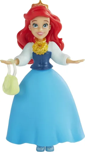 Vista 6 de Disney Princess Secret Styles Fashion Surprise Ariel, Mini juego de muñecas con ropa y accesorios adicionales, juguete para niñas de 4 años