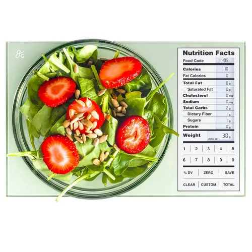 Vista 8 de Greater Goods Báscula digital de nutrición: seguimiento preciso de macro y calorías para preparar comidas, pérdida de peso y alimentación saludable