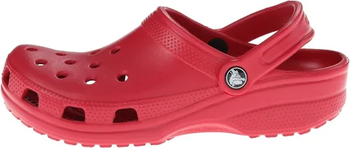 Vista 8 de Crocs Zuecos clásicos unisex para adultos, rojo, talla 5.5 de Reino Unido