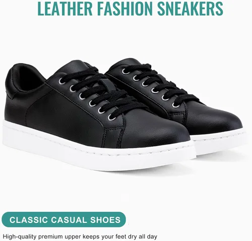 Vista 13 de Vepose Zapatillas de tenis casuales cómodas con cordones 8003 para mujer