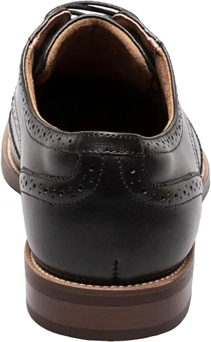 Vista 3 de Florsheim Rubano Oxford de punta de ala para hombre Negro