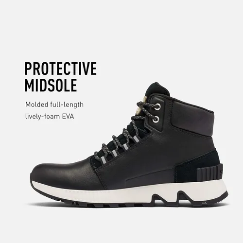 Vista 4 de Sorel Tenis impermeables Mac Hill Mid LTR para hombre, Nieve