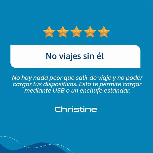Vista 8 de Ceptics Juego de viaje adaptador de enchufe de alimentación de Brasil, 20 W PD y QC, USB dual seguro y USB-C 3.1A - 2 enchufes de EE. UU. - Compacto
