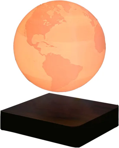 Vista 9 de Luz nocturna de luna magnética flotante planeta lámpara interior impresión 3D LED cabecera enfermería regalo creativo lámpara de mesa