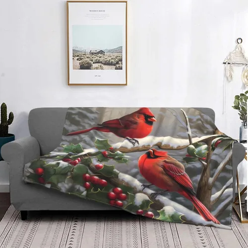 Vista 15 de 250 Anniversary USA Flag Flannel Fleece Throw Blankets, Patriotic Eagle Super Warm Soft Sofa Blanket All Season (40"x30")