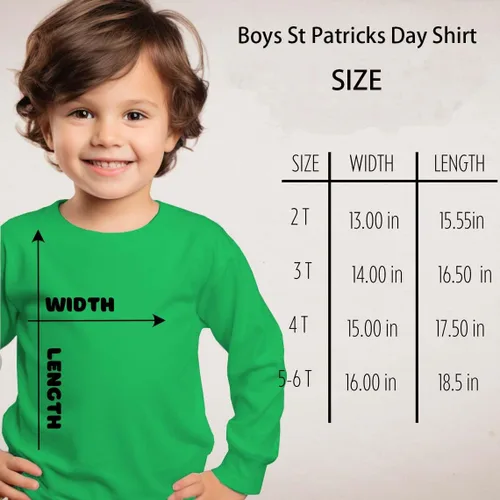 Vista 6 de Camiseta del Día de San Patricio para niños y niñas, camiseta irlandesa con diseño de camión de dinosaurio, trébol irlandés, camisetas de manga