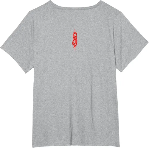 Vista 58 de Slipknot Tribal Calavera playera, niños 12, Rojo