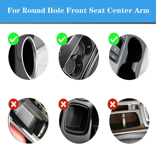 Vista 5 de Expansor de portavasos de automóvil con base ajustable y expansor para vehículos, compatible con tazas, compatible con tazas Yeti de 14/24/36/40/46