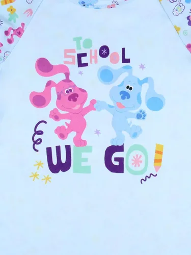 Vista 2 de INTIMO Nickelodeon - Camisón de pijama para niñas pequeñas, color azul, Azul