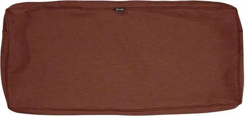 Vista 9 de Classic Accessories Montlake - Funda de cojín para banca de patio, Índigo jaspeado