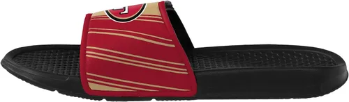 Vista 4 de FOCO mens NFL Team Logo Legacy Sport Slide Sandals