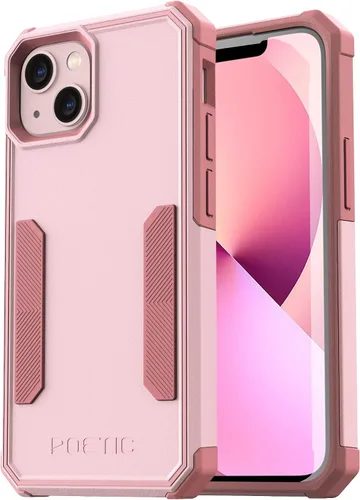 Vista 10 de Poetic Neon Series - Funda diseñada para iPhone 13 Mini, doble capa, resistente, resistente, ligera, delgada, a prueba de golpes, funda protectora