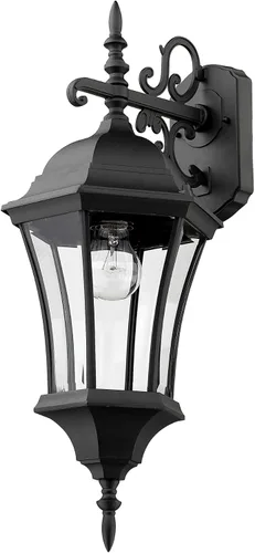 Vista 3 de Z-Lite 522M Wakefield - Aplique de pared con 1 luz de 24 pulgadas de alto con vidrio biselado transparente
