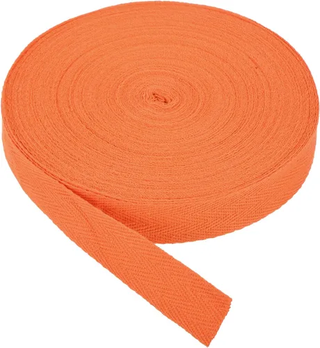 Vista 163 de PATIKIL Cinta de sarga de algodón de 1 pulgada, 50 yardas, cinta de algodón, cinta de encuadernación al bies, cinta de espiga para costura, Verde