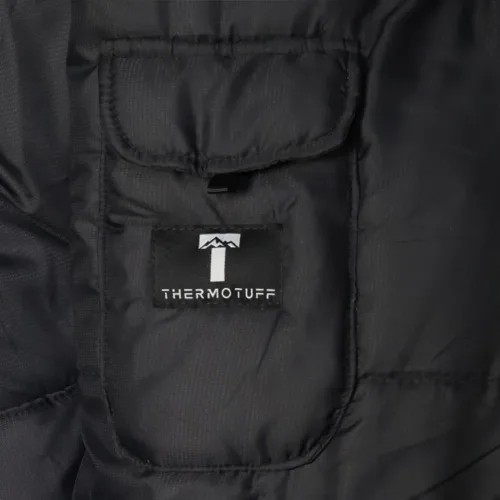 Vista 7 de Thermotuff Wearable Sleeping Bag with Dual Hoodie, Long Sleeves, Pockets & Adjustable Drawstring - Ideal for Camping, Cold Weather Hiking, and