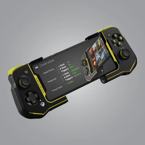 Vista 10 de Turtle Beach Atom Mobile Game Controller with Bluetooth for Cloud Gaming on Xbox Game Pass with Android Mobile Devices - Compact Shape & Console