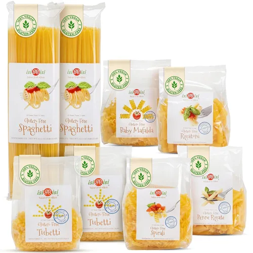 Vista 10 de isiBisi Muestra de pasta sin gluten, paquete de 6