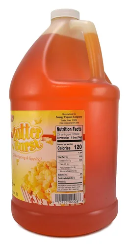 Vista 2 de Snappy Aceite de palomitas de maíz Butter Burst, 1 galón, paquete de 4