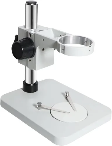 Vista 4 de 3.5X-90X microscopio estéreo trinocular zoom microscopio digital industrial simul-Focal conjunto para reparación de soldadura de PCB